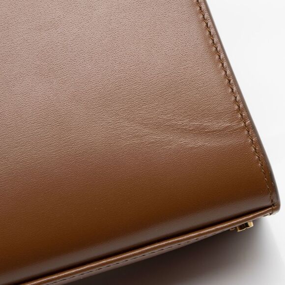 Saint Laurent Grain de Poudre Monogram Cassandra Mini Top Handle - Picture 14 of 15